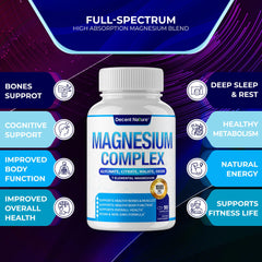 Seven magnesium forms synergistically supporting energy and immunity