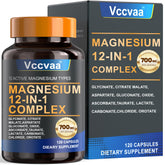 Magnesium Complex 700mg bottle with 120 capsules