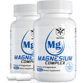 Front view of Magnesium Complex 8 Forms 500mg bottle