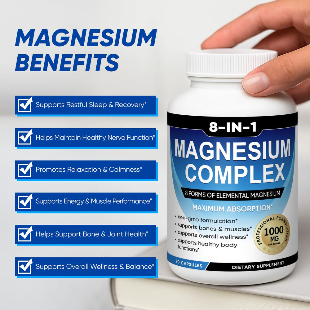 Relaxation and sleep support concept for magnesium