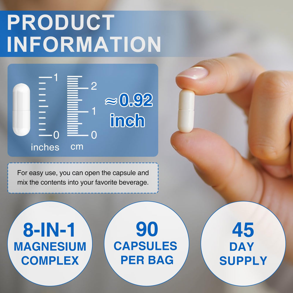 Non-GMO, gluten-free magnesium formula