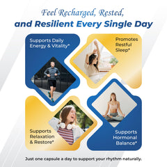 USA-made and tested seal with supplement bottle