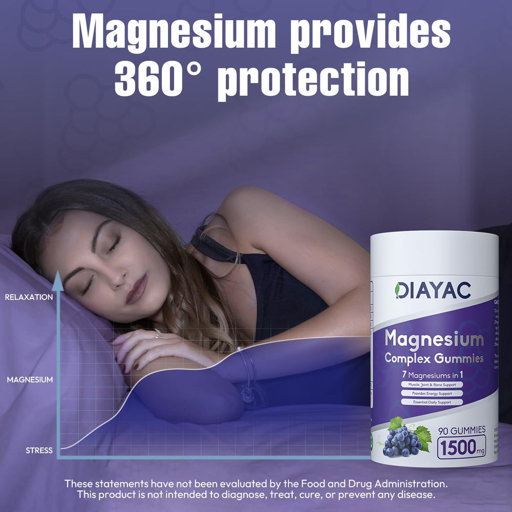 Close-up of the bottle label highlighting vegan magnesium blend