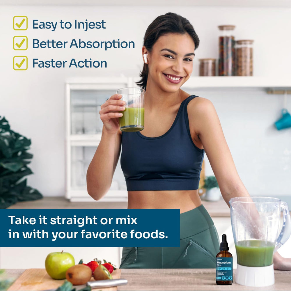 Shaking the bottle to mix the liquid drops