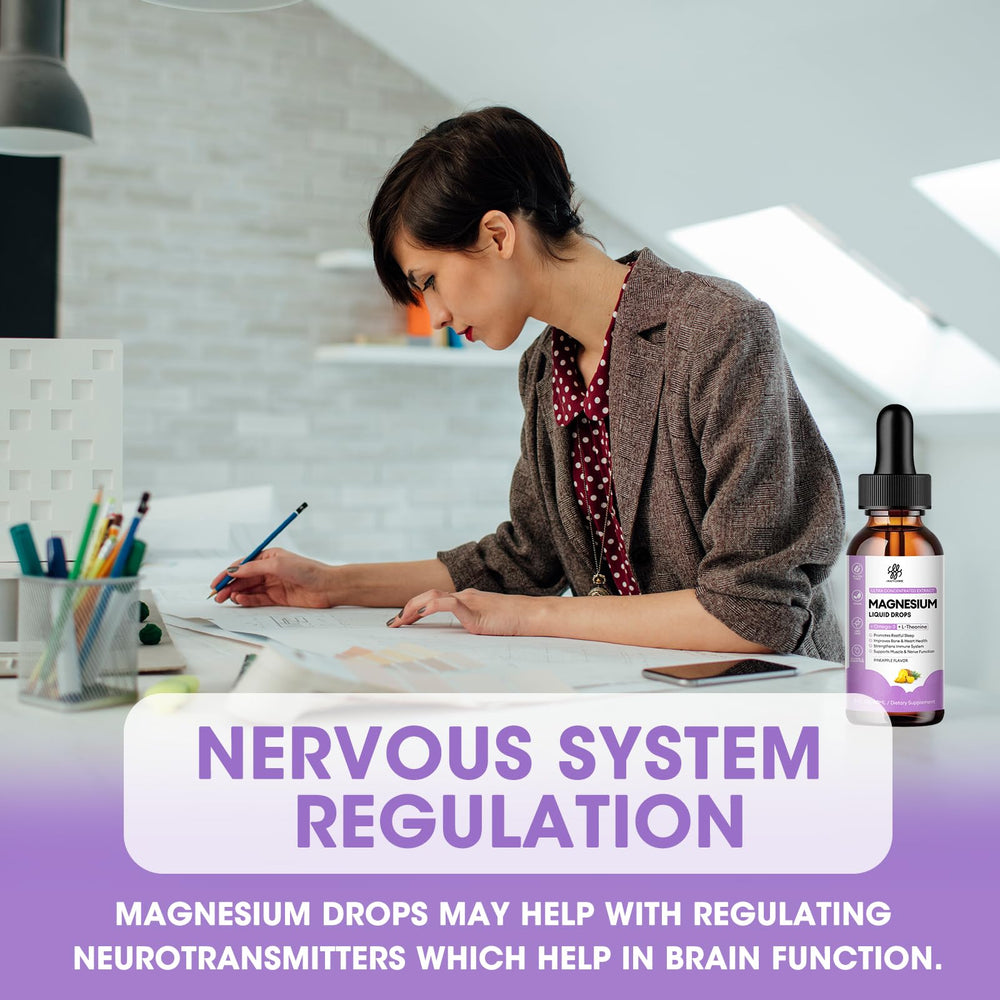 Dosage illustration showing 2 ml daily serving in a glass of water