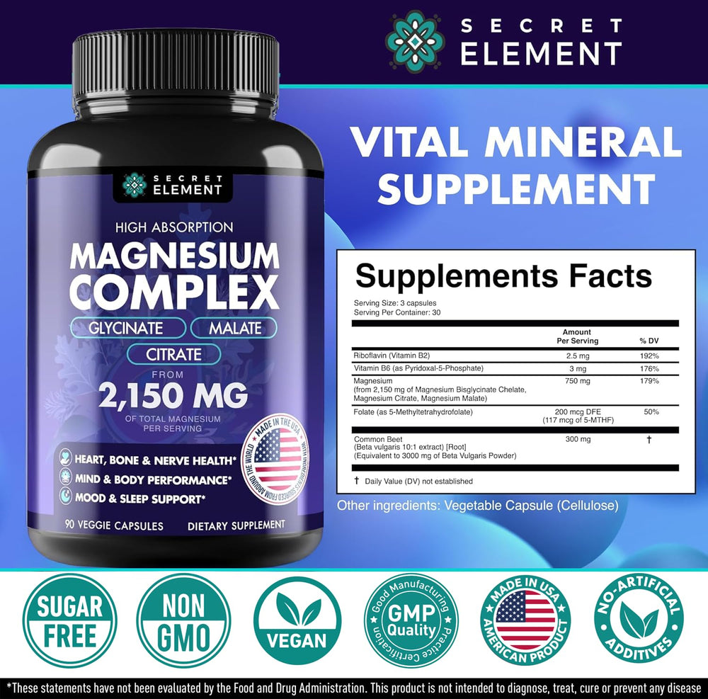 Product packaging design for Magnesium Complex