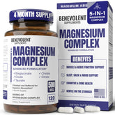 Magnesium Complex supplement bottle with 120 capsules