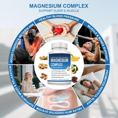 Vegan, non-GMO magnesium supplement free from gluten, dairy and soy