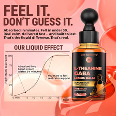 Magnesium-enhanced GABA and L-Theanine supplements