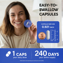 Concept image: sleep and relaxed muscles with Magnesium Glycinate