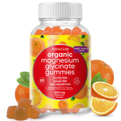 Hero image of Magnesium Glycinate Chewable Gummies with orange flavor