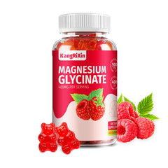 Front view of Magnesium Glycinate Gummies bottle