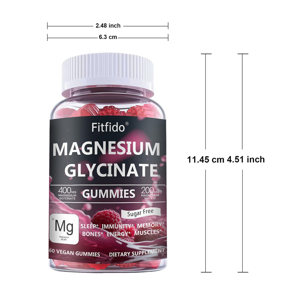 Gummies for nighttime sleep with glass of water