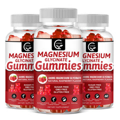GORNVB Magnesium Glycinate Gummies bottle on white background