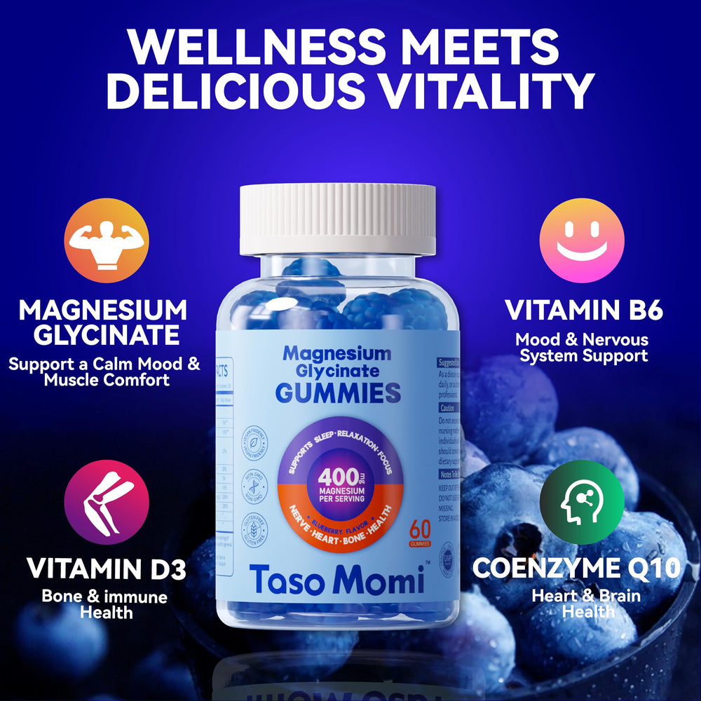 Gummies arranged beside bottle for lifestyle shot