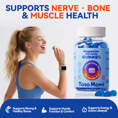 Adults and kids taking magnesium gummies as daily supplement