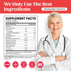 Usage guide showing recommended daily intake