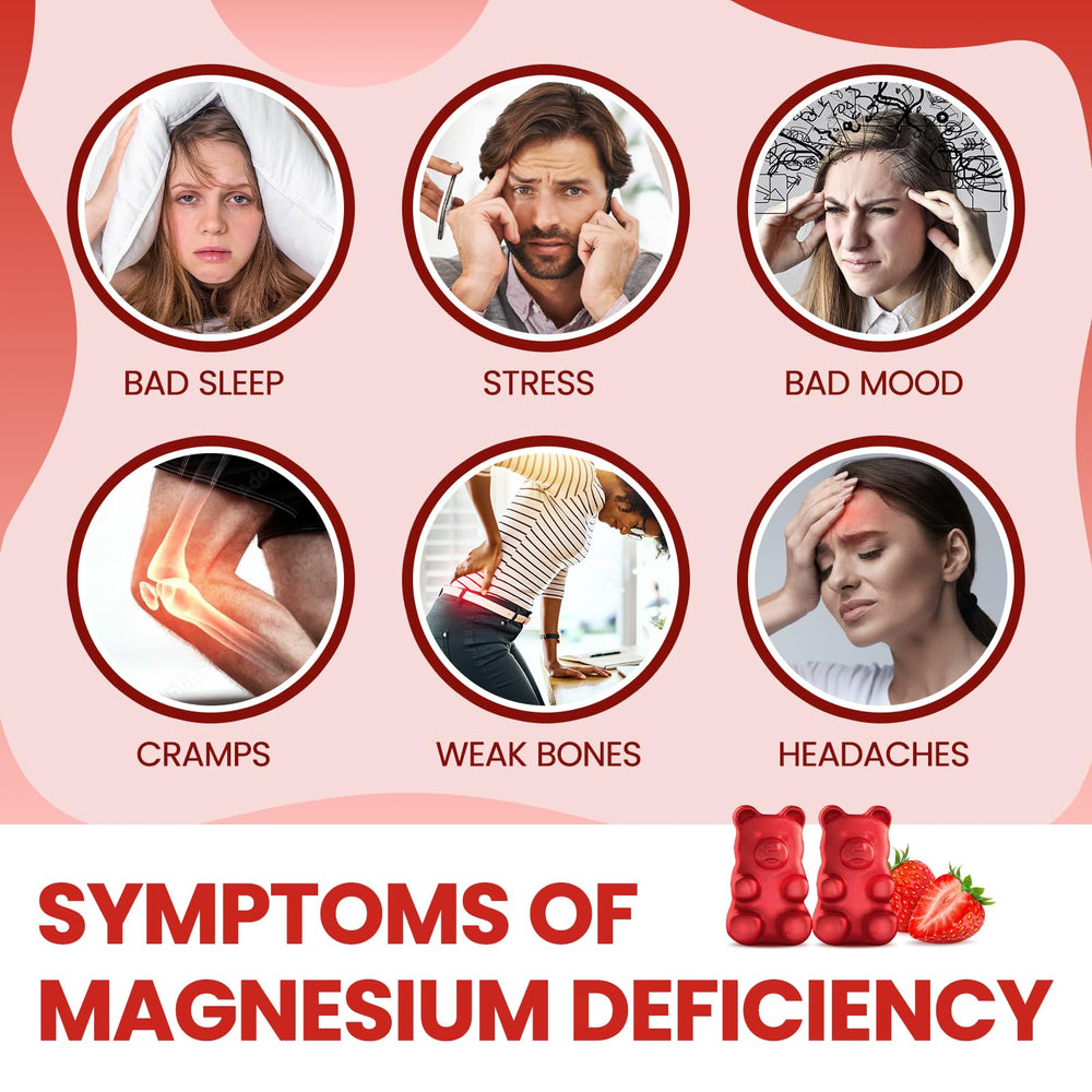 Supplement facts panel highlighting magnesium glycinate and Vitamin B6