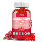Front view of Magnesium Glycinate Gummies 60 Raspberry
