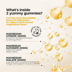 Gummy close-up highlighting mandarin flavor