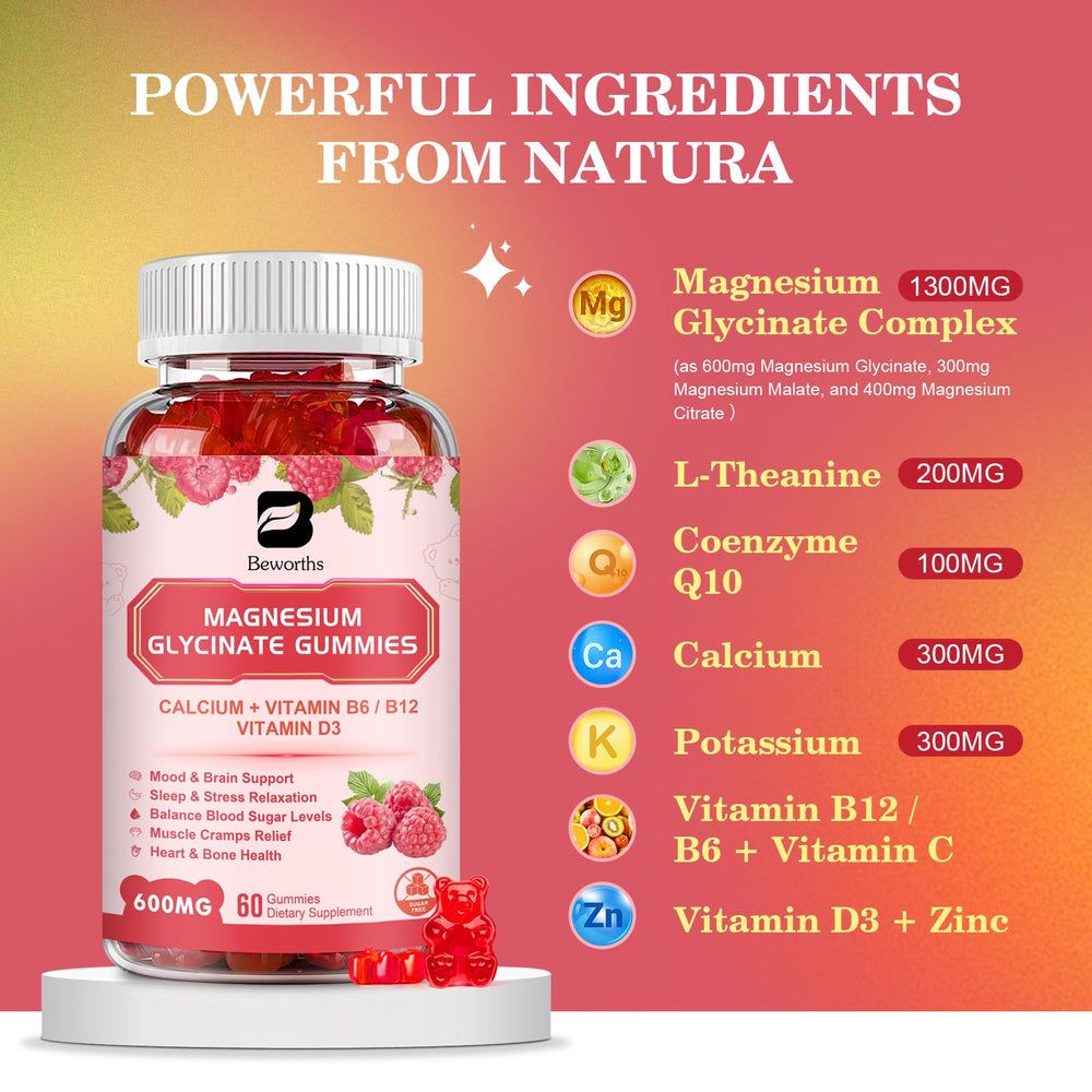 Close-up of a raspberry-flavored gummy