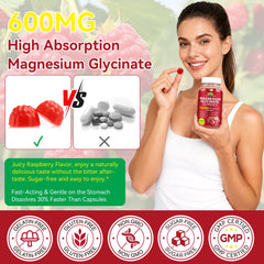 Gummies promoting relaxation and restful sleep