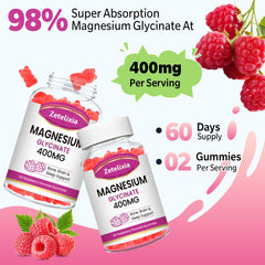 Gummies suitable for adults and kids in raspberry flavor