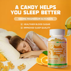 Serving suggestion showing two gummies per day