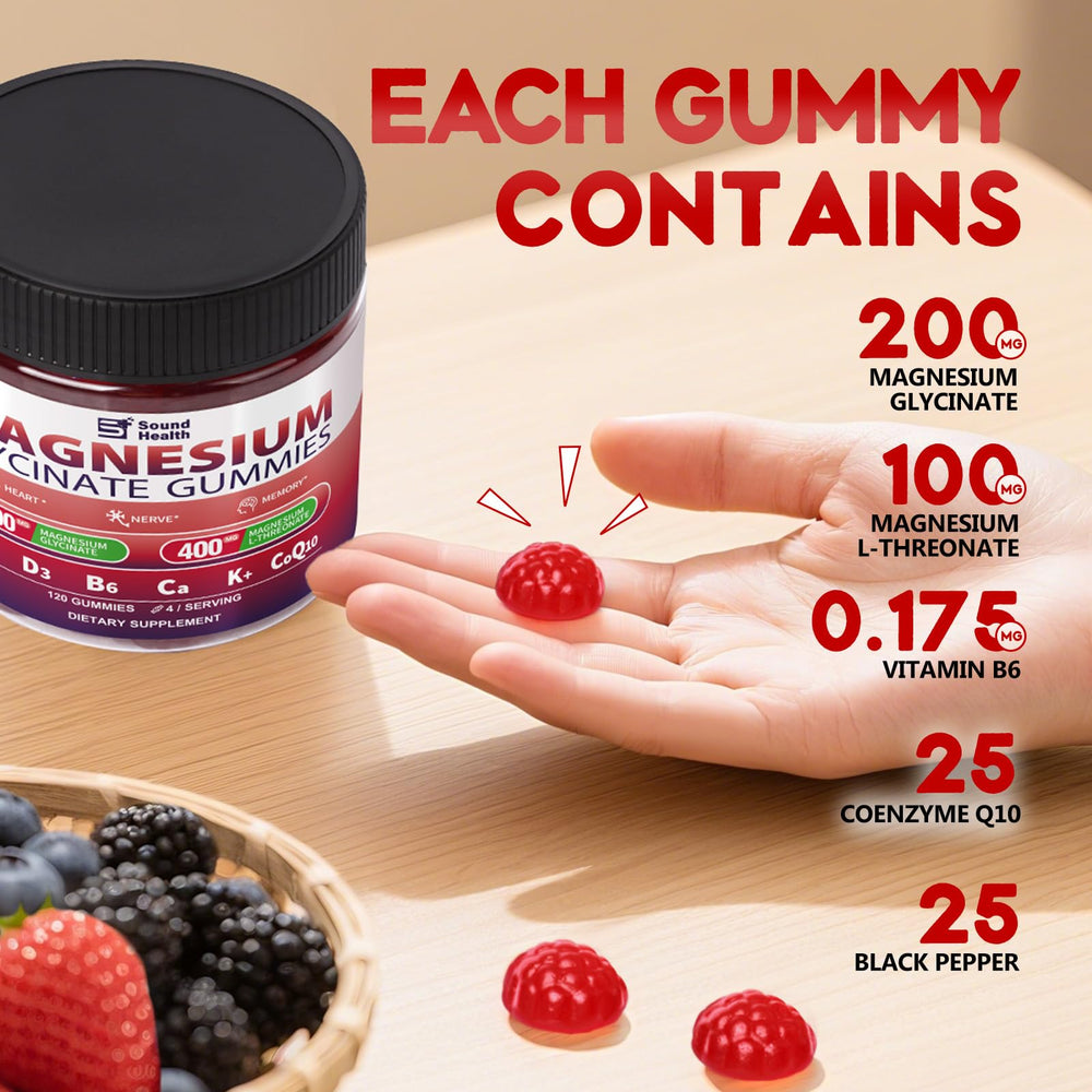 Mixed berry flavored gummies product shot