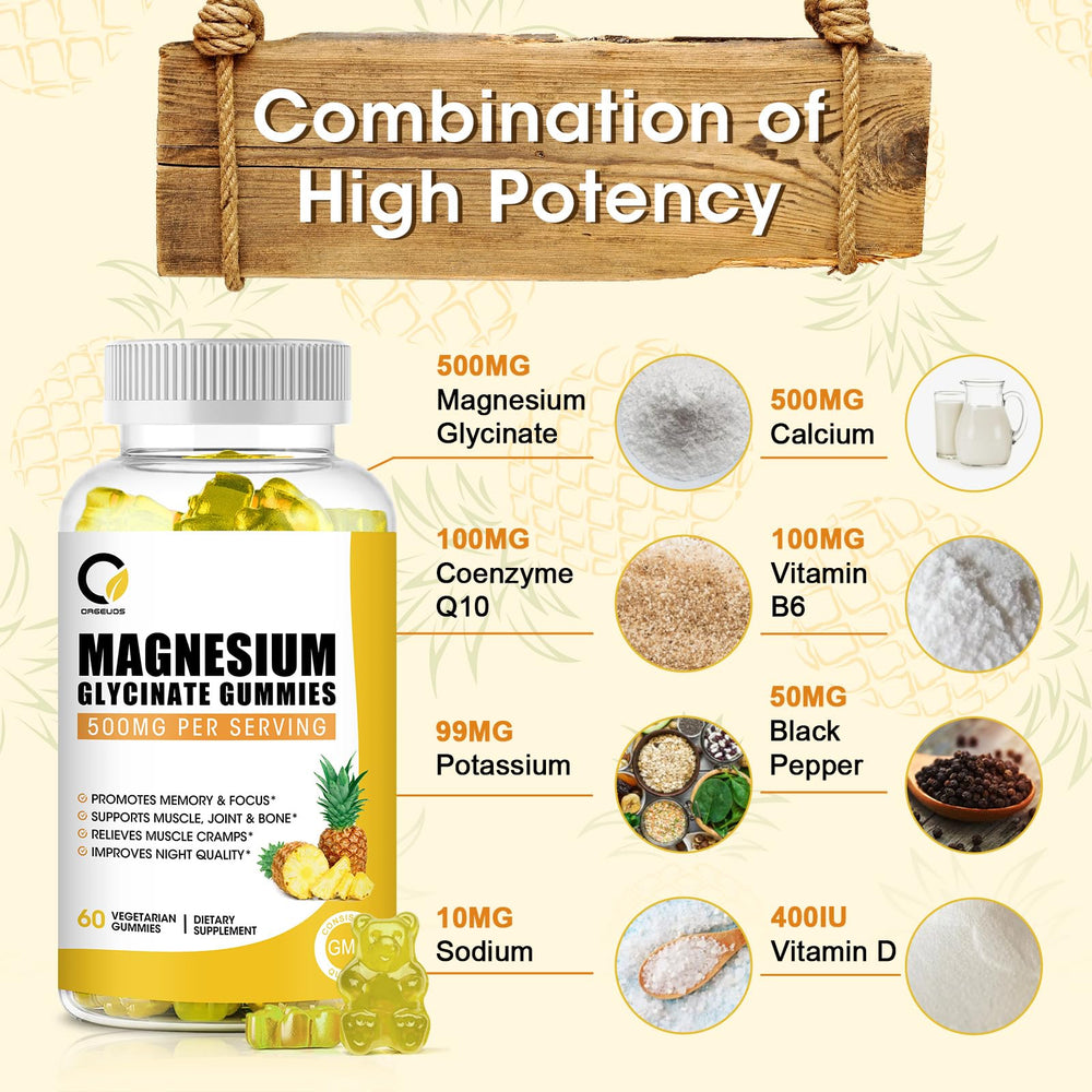 Ingredients including calcium, vitamin D, and vitamin B6