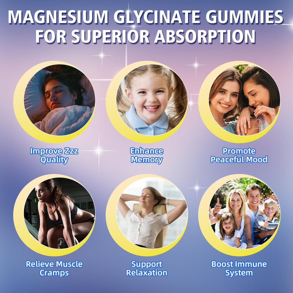 Ingredient label showing magnesium glycinate, D3, B6 and CoQ10