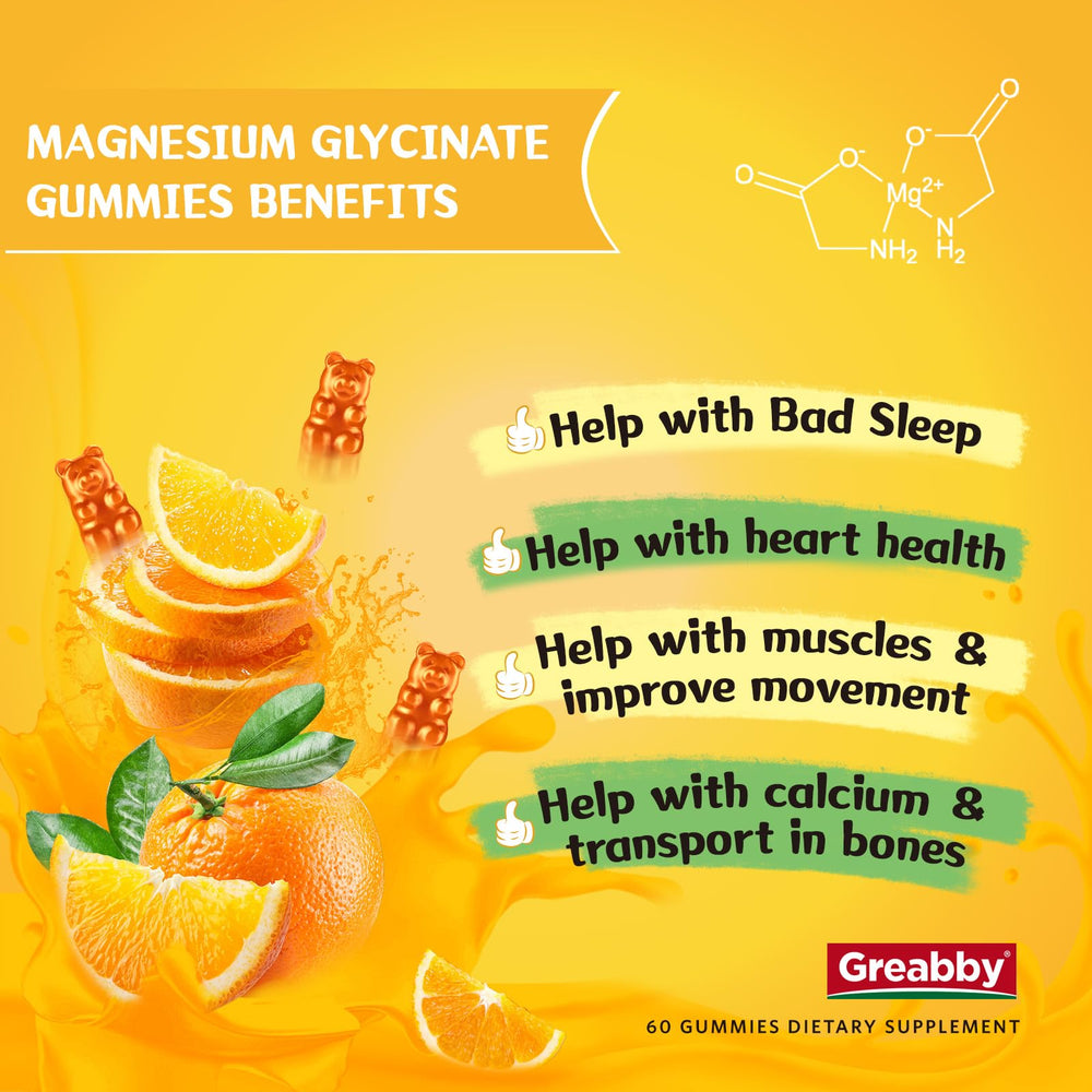 Magnesium Glycinate Gummies for Kids 4+