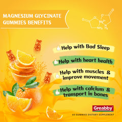 Magnesium Glycinate Gummies for Kids 4+