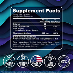 Magnesium Glycinate Gummies for Women, 60 count
