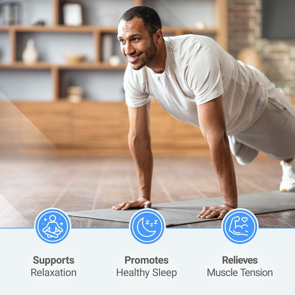 Magnesium glycinate supporting relaxation and muscle comfort