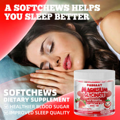 Serving suggestion: one Strawberry Magnesium Glycinate Soft Chew