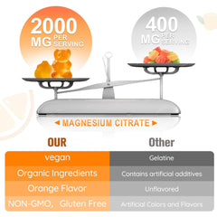 Quality assurance seals and GMP certification on bottle