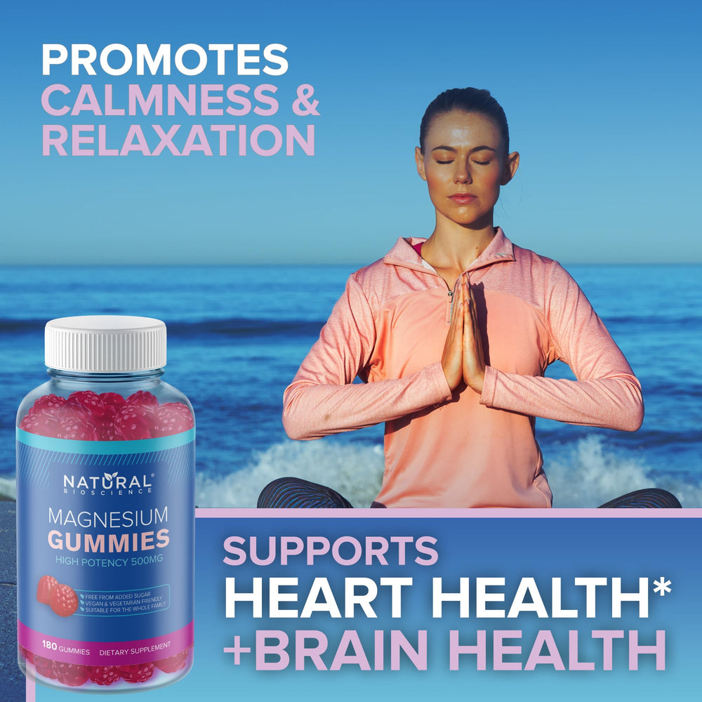 Chewable magnesium gummies ready to take