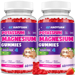 Hero image of Strawberry Magnesium Gummies 60-count two-pack