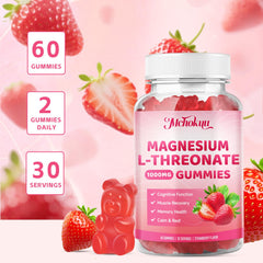 Gummy texture appealing to kids and adults