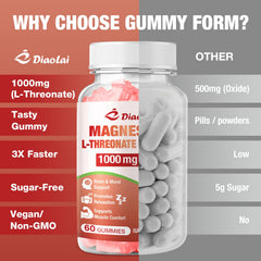 Bottle label highlighting sugar-free, vegan, non-GMO attributes