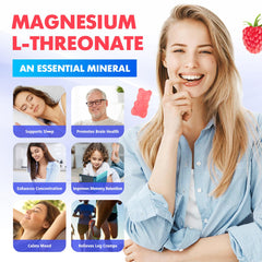 Magnesium L-Threonate Gummies bottle with label