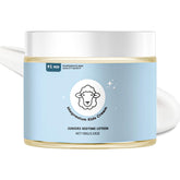 Bottle of magnesium lotion for kids with bedtime routine branding