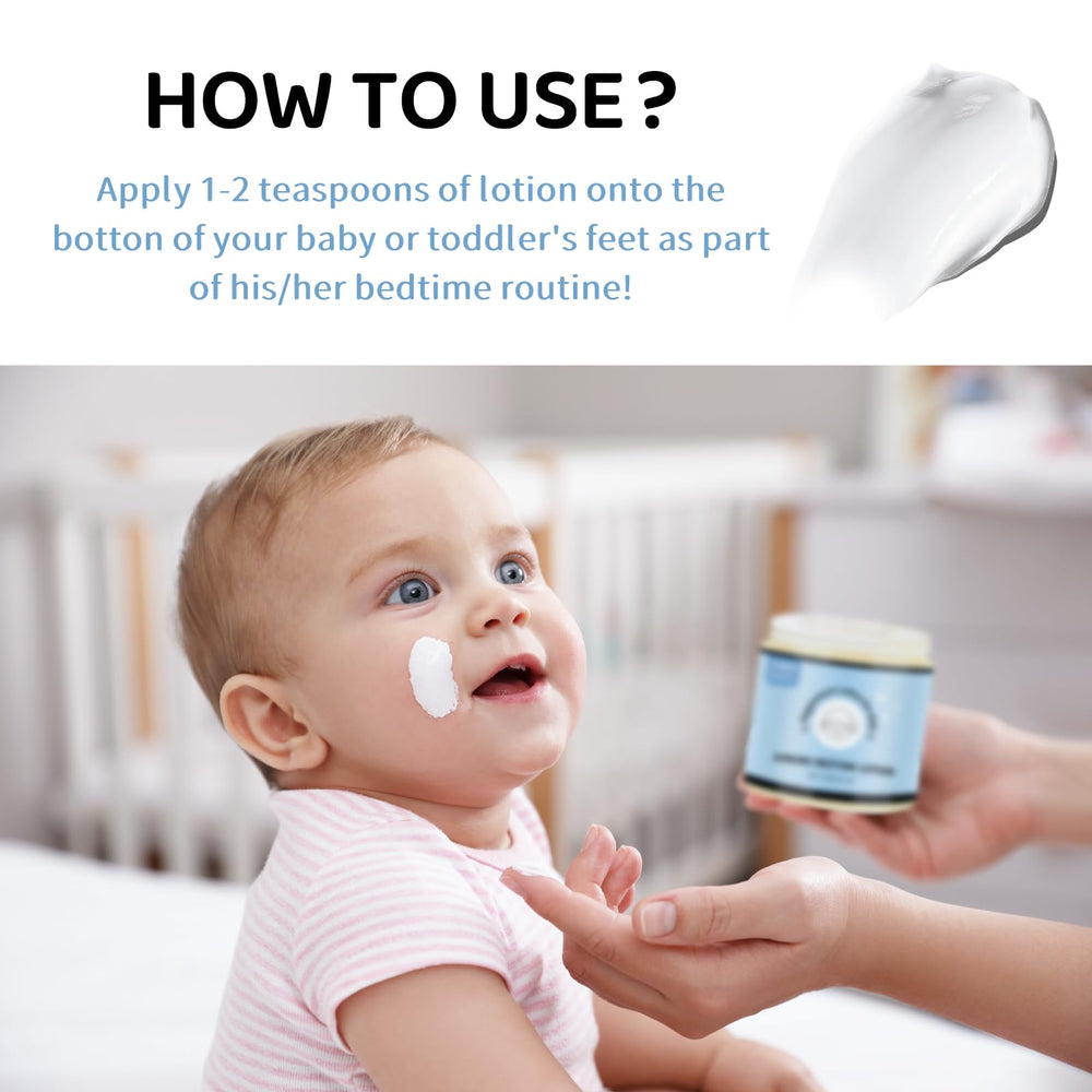 Gentle skin care for kids with magnesium lotion