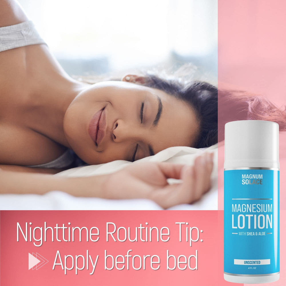 Application scene: person applying lotion to leg