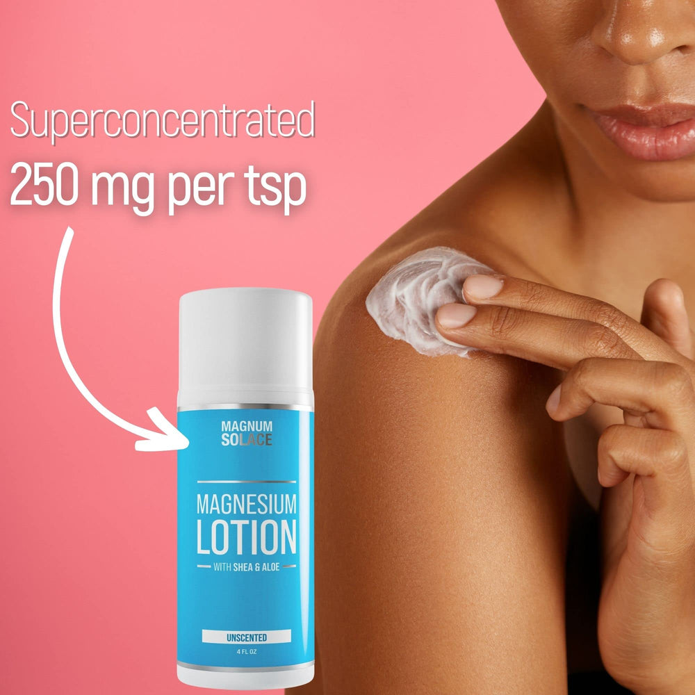 Child-friendly magnesium lotion product packaging