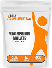 BulkSupplements Magnesium Malate Powder 1kg front label