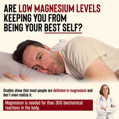 Label showing ingredients of the magnesium oil spray