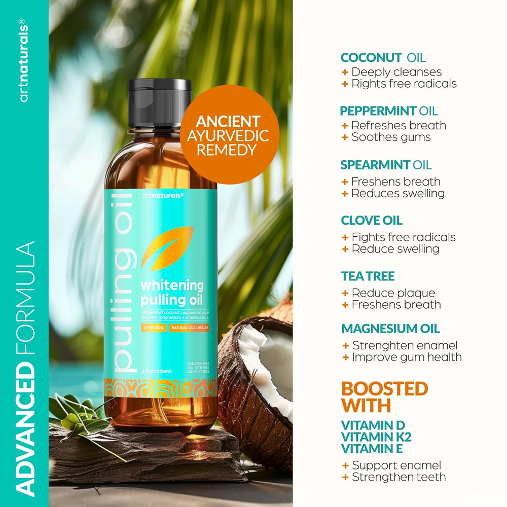 Mouthwash infused with magnesium and peppermint