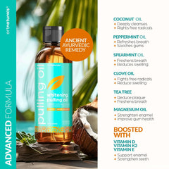 Mouthwash infused with magnesium and peppermint